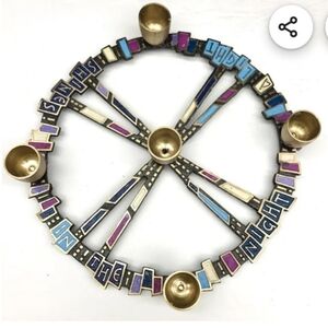 Terra santa guild brass candelabra